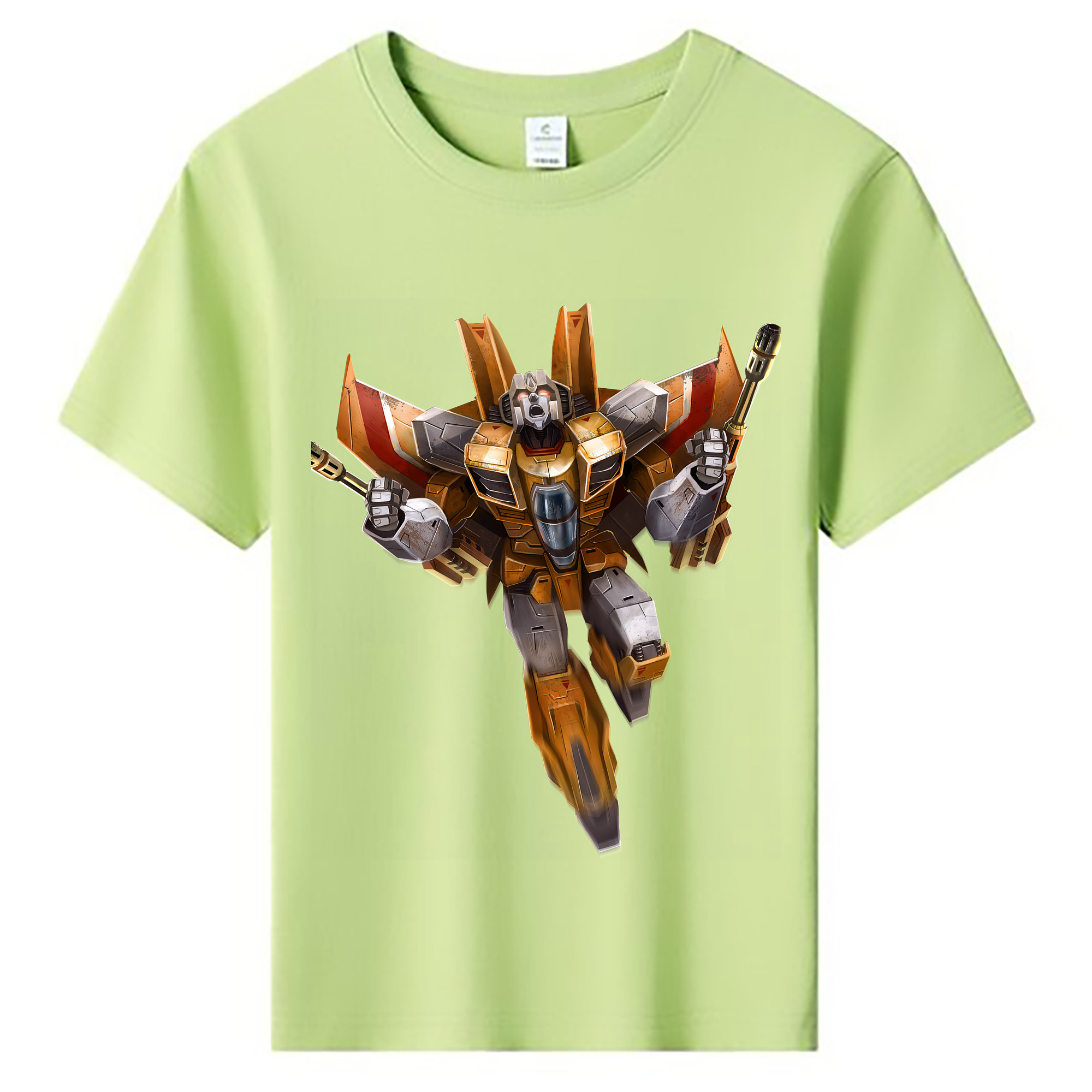 （画像用） Transformers トランスフォーマー 綿100％キッズTシャツ（フロントプリント）